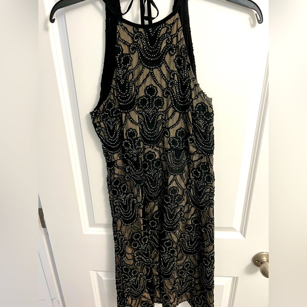 Tracey Reese beaded cocktail dress size 6